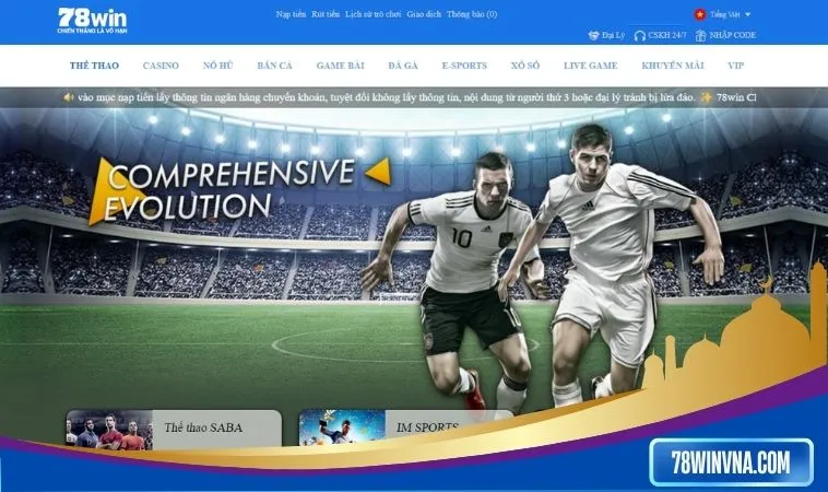 Bóng đá 78win - trực tiếp nhiều giải lớn