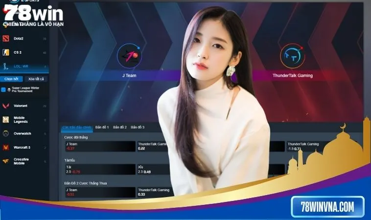 Cá cược LOL - đừng quên 78win