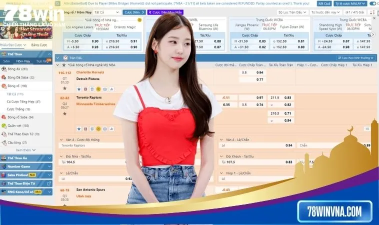 Cược bóng rổ - đừng quên 78win