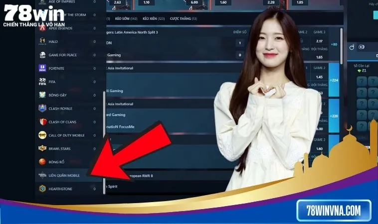 Nên đến 78win cược Liên Quân Mobile ngay vì điều này!